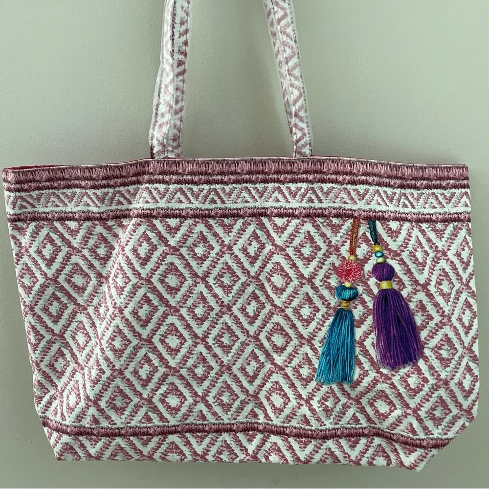Estée Lauder Pink Cotton Beach / Shopping Tote